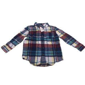 NWT Crazy 8 Boys Size 4 Flannel